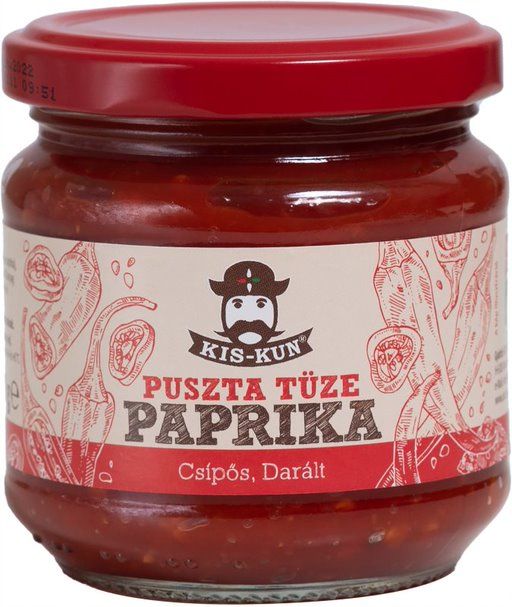 Kis-Kun Puszta Tüze Csípős darált paprika 200g